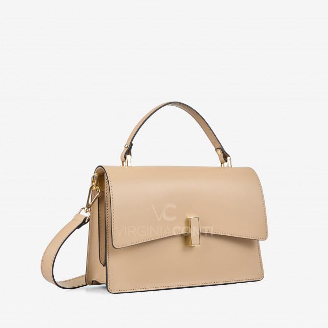 Сумка через плечо (кросс-боди) Virginia Conti цвета светлый тауп
