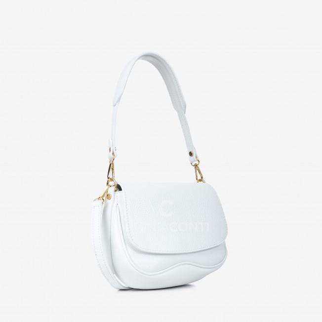 Сумка через плече (крос-боді) Virginia Conti біла