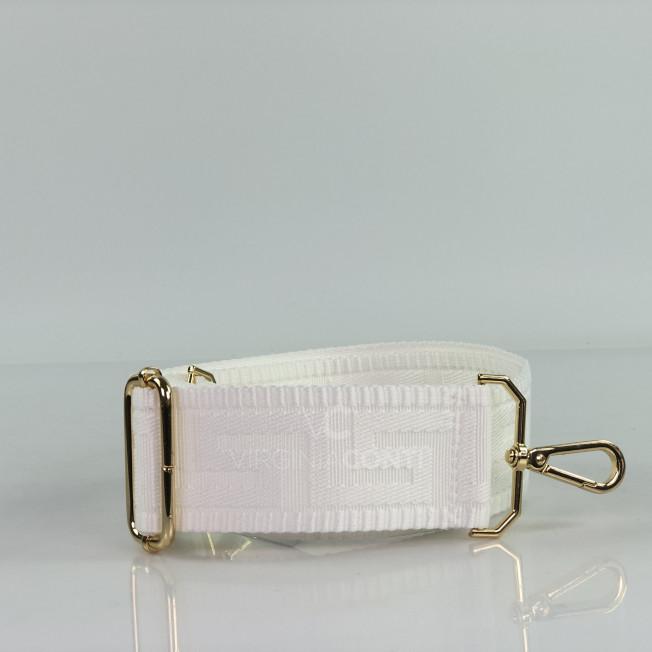 Ремешок для сумки белый