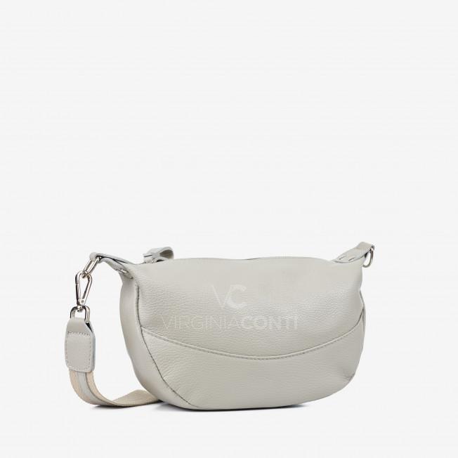 Сумка через плечо (кросс-боди) Virginia Conti светло-серая