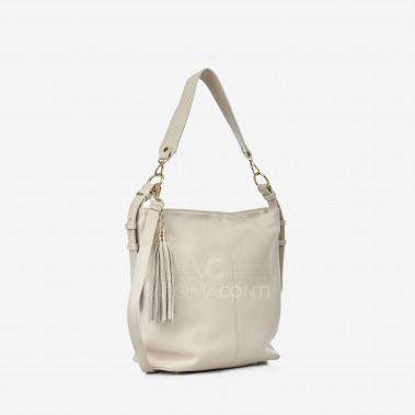 Сумка на плече Virginia Conti бежева