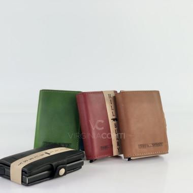 Кошелек - картхолдер Hill Burry красный