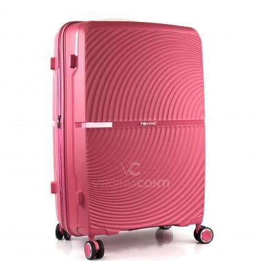 Набір валіз 3 в 1 з розширенням ORMI кольору фуксія