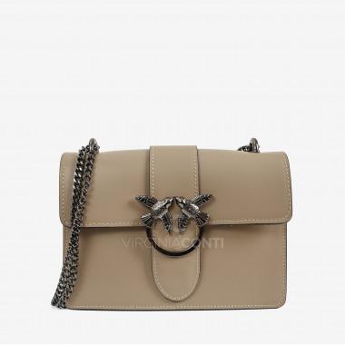 Сумка через плече (крос-боді) Virginia Conti кольору тауп