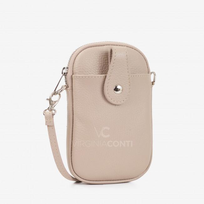 Сумка через плече (крос-боді) Virginia Conti кольору капучіно