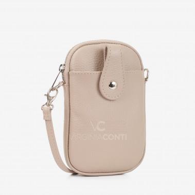 Сумка через плече (крос-боді) Virginia Conti кольору капучіно