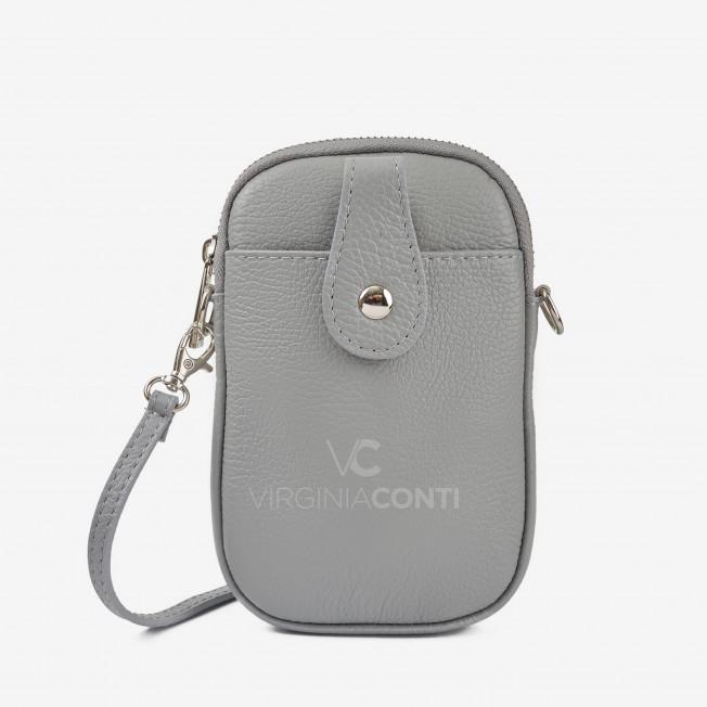 Сумка через плече (крос-боді) Virginia Conti сіра
