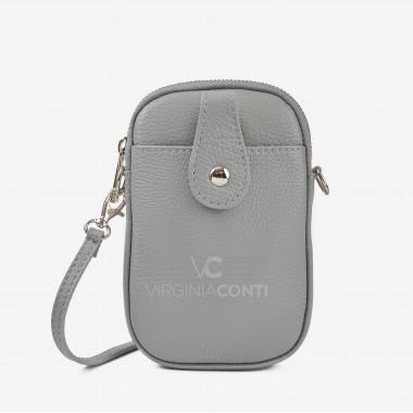 Сумка через плече (крос-боді) Virginia Conti сіра
