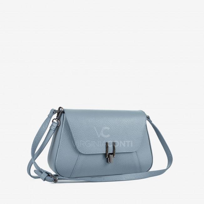 Сумка через плече (крос-боді) Virginia Conti Джинсового кольору