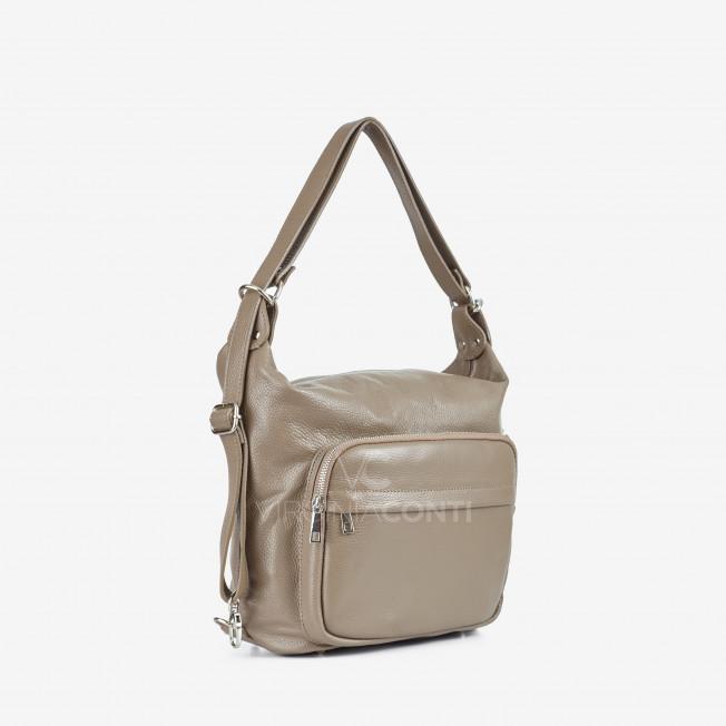 Сумка-рюкзак Virginia Conti цвета темный тауп