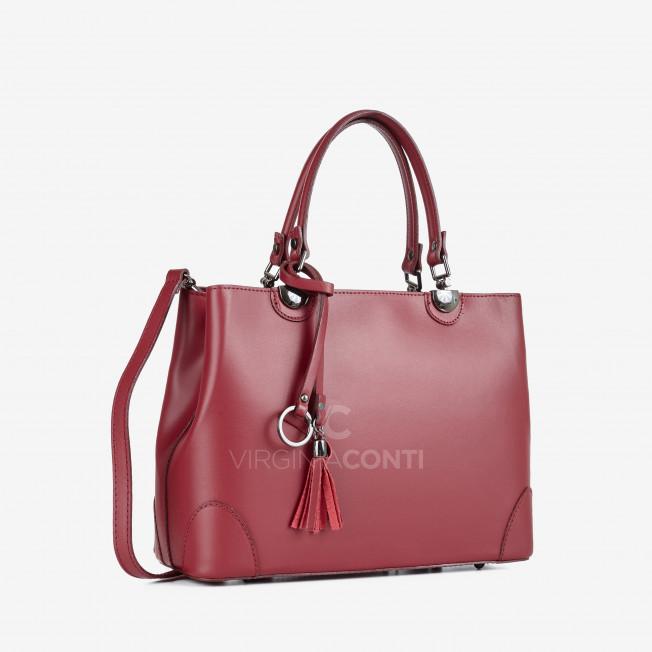Сумка Virginia Conti темно-червона
