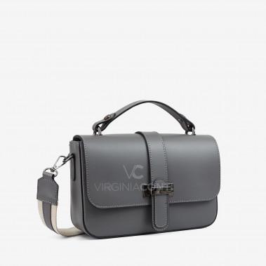 Сумка через плечо (кросс-боди) Virginia Conti темно-серая