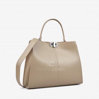 Шоппер Virginia Conti кольору тауп
