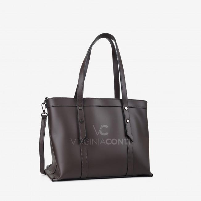 Сумка Virginia Conti кольору шоколад
