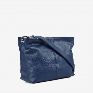 Сумка через плече (крос-боді) Virginia Conti темно-синя