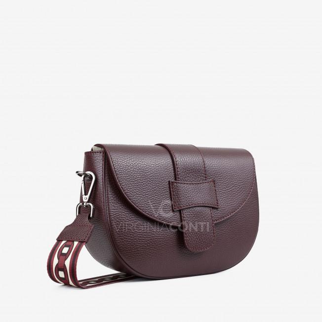 Сумка через плече (крос-боді) Virginia Conti бордова