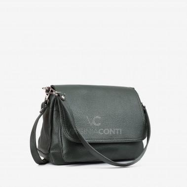 Сумка через плече (крос-боді) Virginia Conti темно-зелена