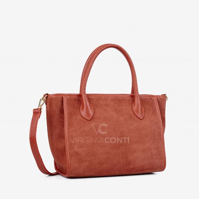 Сумка Virginia Conti терракотового кольору