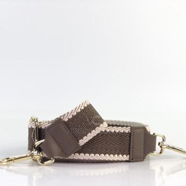 Ремінець для сумки кольору темний тауп