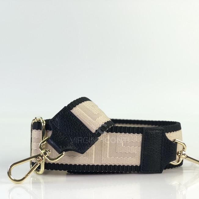 Ремінець для сумки бежевий