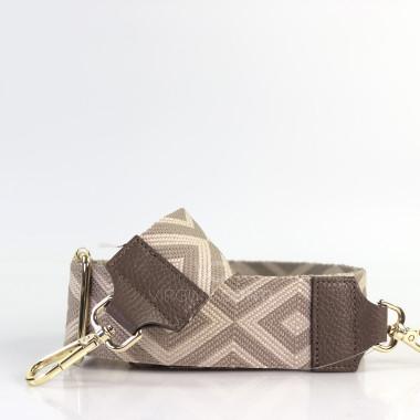 Ремешок для сумки цвета темный тауп