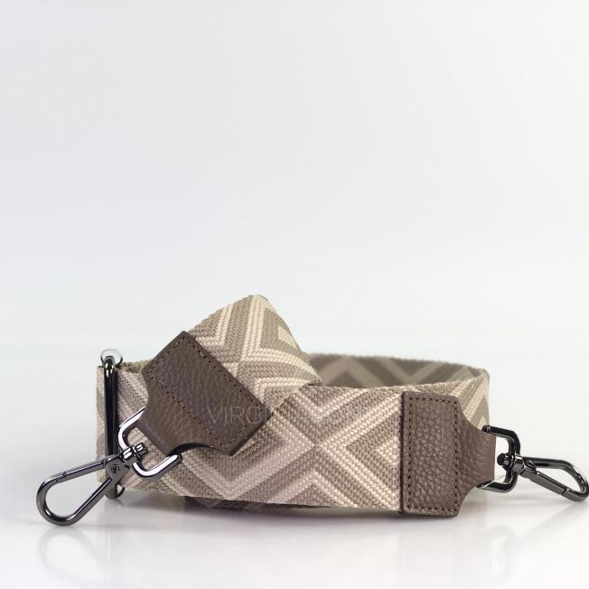 Ремешок для сумки цвета темный тауп