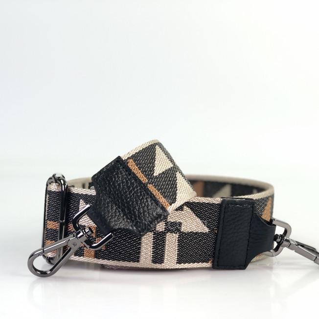 Ремешок для сумки черный