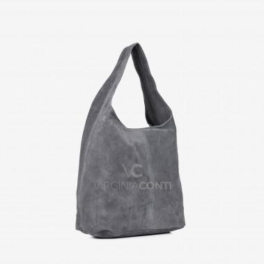 Сумка на плечо Virginia Conti темно-серая