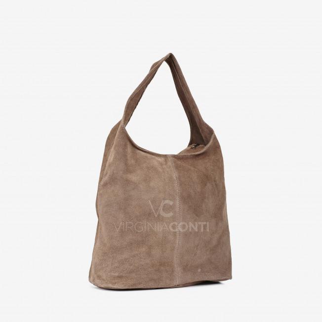 Сумка на плече Virginia Conti кольору тауп