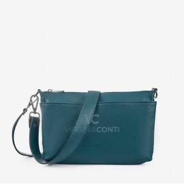 Сумка через плече (крос-боді) Virginia Conti кольору петроліо