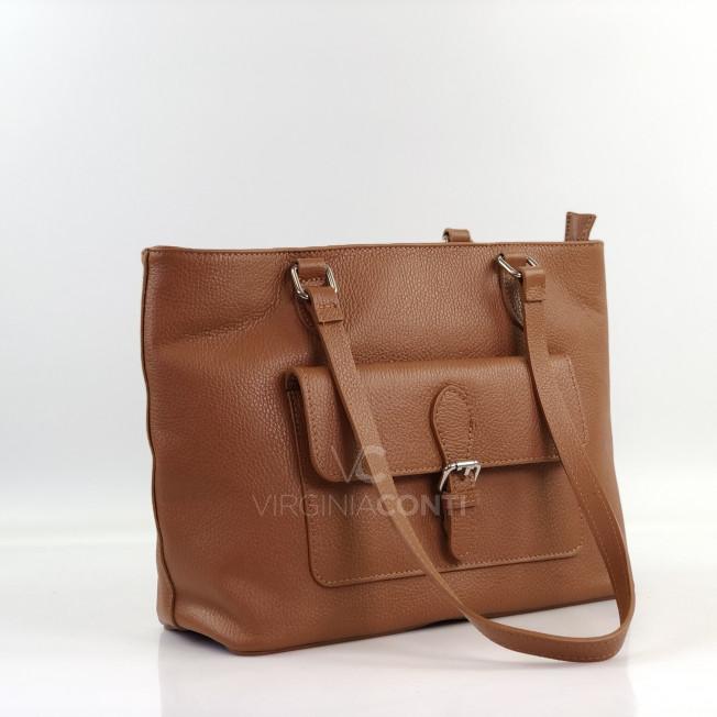 Сумка на плече Virginia Conti темно-руда