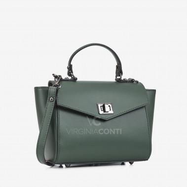 Сумка через плече (крос-боді) Virginia Conti темно-зелена