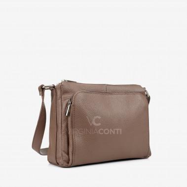 Сумка через плечо (кросс-боди) Virginia Conti коричневая