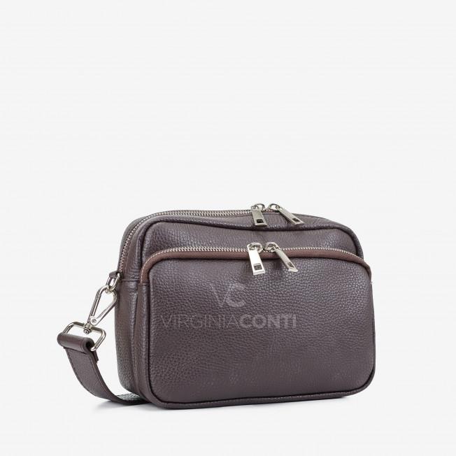 Сумка через плечо (кросс-боди) Virginia Conti цвета шоколад