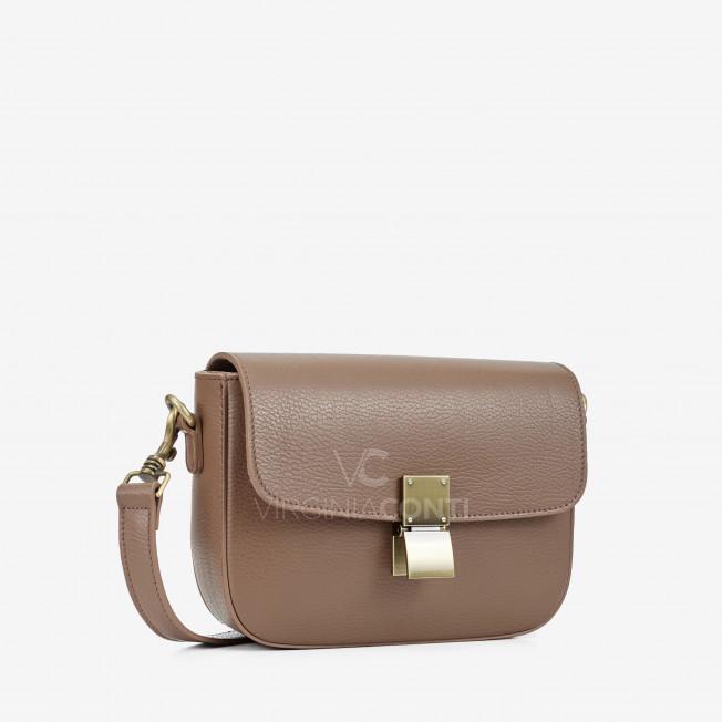 Сумка через плече (крос-боді) Virginia Conti коричнева