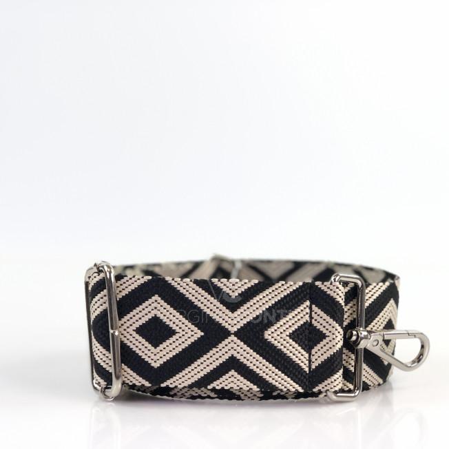 Ремінець для сумки чорний