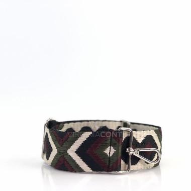 Ремешок для сумки бордовый