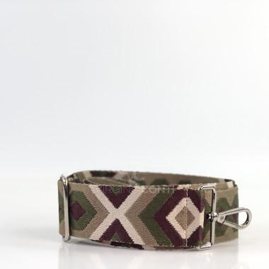 Ремінець для сумки кольору темний тауп