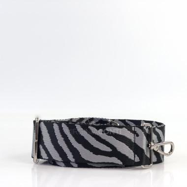 Ремінець для сумки темно-сірий