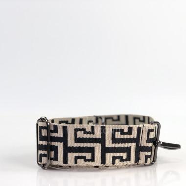 Ремінець для сумки чорний