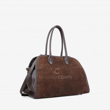 Сумка Virginia Conti кольору шоколад