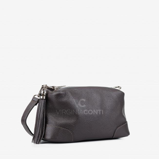 Сумка через плече (крос-боді) Virginia Conti кольору шоколад