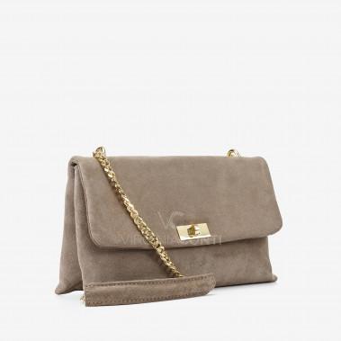 Сумка через плечо (кросс-боди) Virginia Conti цвета темный тауп