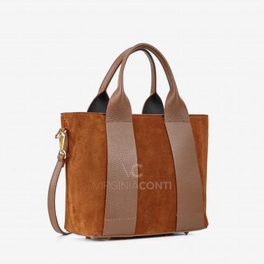 Сумка Virginia Conti коньячная