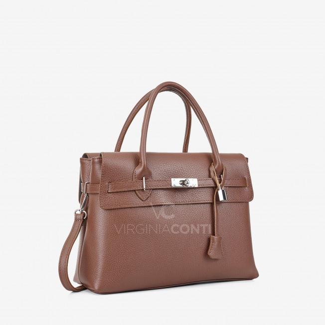 Сумка Virginia Conti коньячная