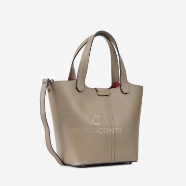 Сумка Virginia Conti кольору темний тауп