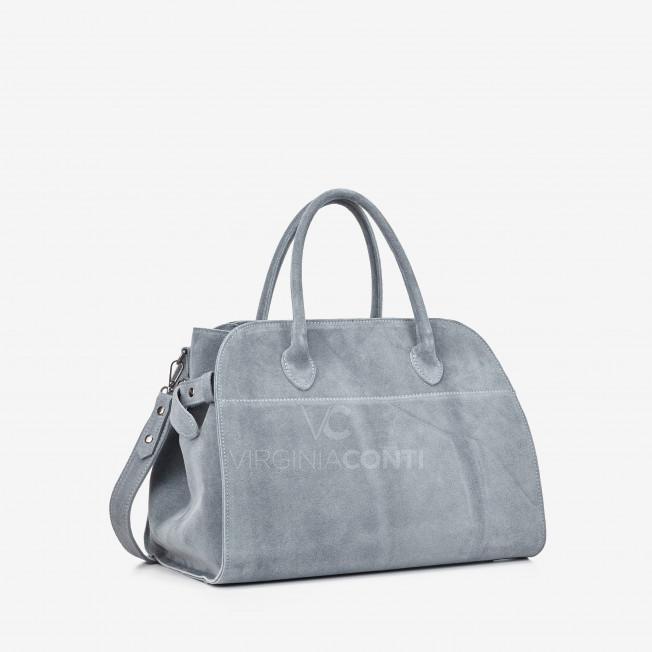 Сумка Virginia Conti Джинсового кольору