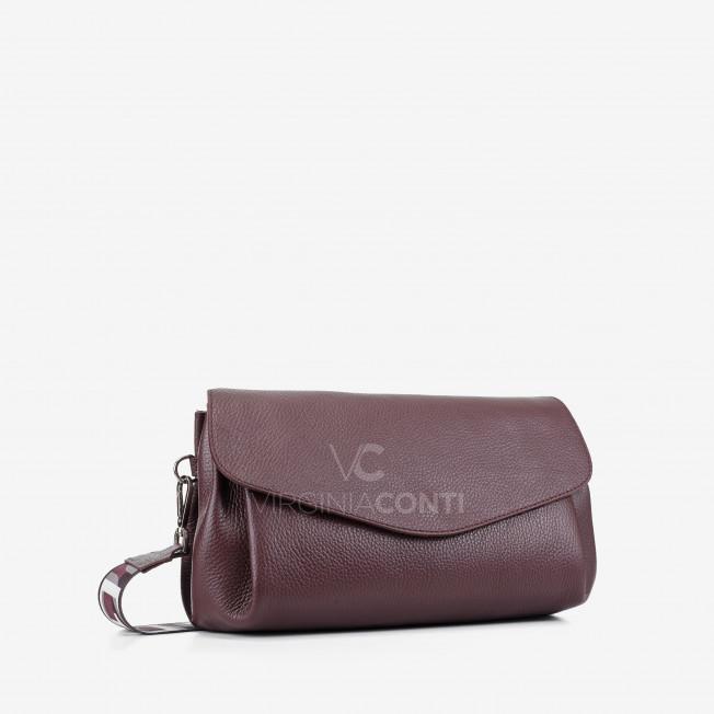 Сумка через плечо (кросс-боди) Virginia Conti бордовая