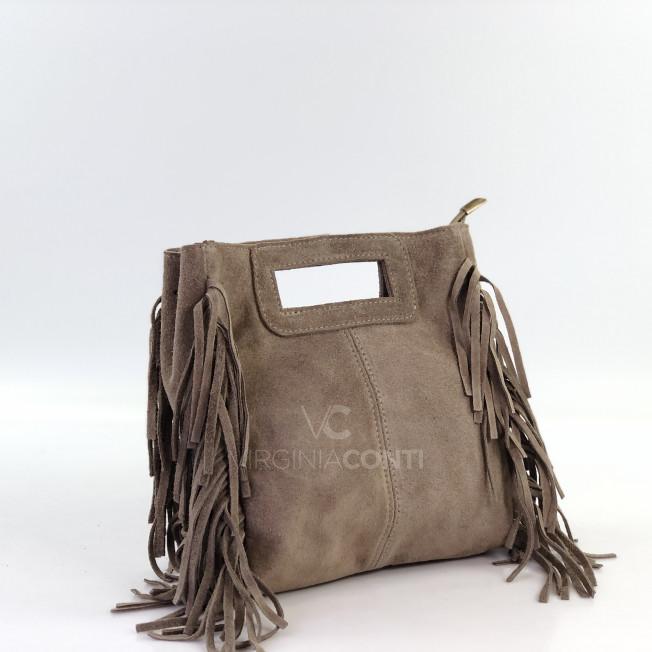 Сумка через плечо (кросс-боди) Virginia Conti цвета темный тауп