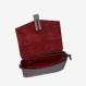 Сумка через плече (крос-боді) Virginia Conti бордова фото 2
